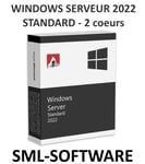 Windows Server 2022 Standard Edition Add License2core No Med