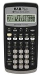 TEXAS INSTRUMENTS BA II Plus Financial Calculator (Single Line, 10 Digit Display, Battery Operated) Black/Grey