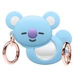 elago BT21 Silicone Case Compatible with AirTag Case, Compatible with Air Tag Keychain - Drop Protection, Track Keys, Backpacks, Purses, Tracking Tag Not Included [Official Merchandise] (KOYA)