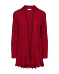 Freequent Claudisse Long Cardigan Dam Chili Pepper