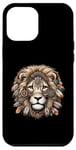 Coque pour iPhone 14 Pro Max T-shirt hippie lion bohème chic Free Spirit bohème hipster