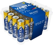 24 x Varta AA LONGLIFE Power Batteries High Energy LR6 Alkaline LONG LASTING UK