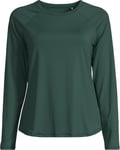 Casall Women's Essential Long Sleeve Dark Pine, M