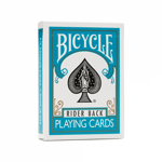 Bicycle Turquoise Rider Back playing cards