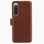 Nordic Covers Sony Xperia 10 V Fodral Essential Leather Maple Brown