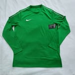 Nike Dry Sweatshirt Top Mens Extra Large Green Dri-Fit Sweater Casual Training