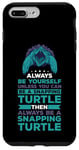 Coque pour iPhone 7 Plus/8 Plus Turtle Snapping What Can I Say Aligator Tortue cassante