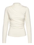 Rosemunde Long Sleeve Turtle Neck T-Shirt Vit