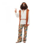 Bristol Novelty Mens Hippie Costume - 44in chest