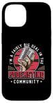 iPhone 14 I'm A Fairly Big Deal In Podcast Host Microphone Podcasting Case