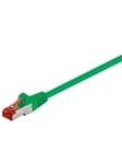 CAT 6 patch cable S/FTP (PiMF) green