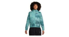 Veste coupe vent nike trail repel vert femme