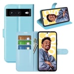 Google Pixel 8      Pu Wallet Case    [Lightblue]