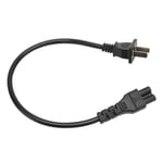 NEMA 1‑15P To IEC320 C5 Power Cable 0. IEC320 C5 Power Cord For Laptops US Set