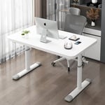 Ergonomisk hev- og senkbart skrivebord 120x60 cm – Justerbar høyde 63-90 cm