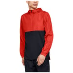 Under Armour Mens Sportstyle Anorak Half Zip Top Pullover Windproof Jacket Coat