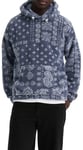 Levi's Men's Cozy UP Hoodie Blues, Francisco Bandana Vi, XL