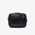 Lacoste Sac reporter Angy en cuir grainé Taille Taille unique Noir