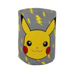 Pokemon Pikachu Storage Tub Laundry Basket Kids Toys Box Organiser Bag Grey