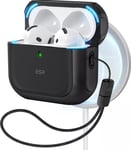 Esr Etui Esr Orbit Halolock Magsafe Na Apple Airpods 4 - Svart