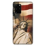 Coque pour Samsung Galaxy S20 Plus Amerique USA Statue Liberté