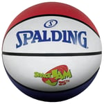 ballons de basket Unisexe, Spalding Space Jam Tune 25Th Anniversary Ball, Blanc