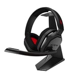 ASTRO Gaming A10 Wired Gaming Headset Folding Headset Stand - Black/Red