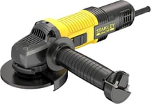 Stanley Fatmax Meuleuse D'Angle Filaire 850W 125 Mm 12000 Trs/Min Démarrage Progressif Câble 4M Carter Ouvert Et Carter Fermé Sans Malette De Transport Gamme Fatmax Fmeg220-Qs