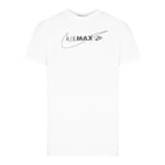 Nike Sportswear Men's Air Max Cotton Short Sleeve T Shirt White