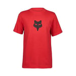 Fox Racing T- Shirt Junior Fox Legacy Flame Red Ym, Rouge, M Mixte Enfant