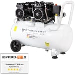 Stahlwerk - Compresseur d'air st 510 pro, 10 Bar, réservoir 50 l, 69 dB, Brushless