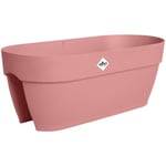 Blomkruka - ELHO - Vibia Campana Flower Bridge 60 - Rosa - L 26 x B 59 x H 22 cm - Balkong/Uteplats - 100% återvunnen