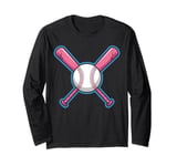 Baseball Home Plate Drip Ice Cream Sprinkles, Baseball Bat Long Sleeve T-Shirt