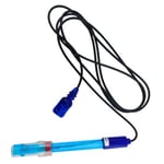 Sonde pH Piscine - Spéciale Pompe Doseuse Régulateur Ph - Avec Câble Et Fiche Bnc - Connexion 1/4 De Tour - Universelle Et Compati