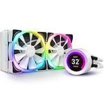 NZXT Kraken Z53 RGB - Système de refroidissement liquide de processeur - Taille de radiateur : 240 mm - (pour : LGA1200, LGA1150, LGA1151, LGA1155, LGA1156, LGA1366, LGA2011, LGA2011-3, LGA2066...