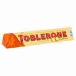 TOBLERONE ORANGE TWIST Limited Edition Milk Chocolate Honey & Almond Nougat 360g