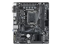 Gigabyte H610m S2h V3 Ddr4 - 1.0 - Hovedkort - Micro Atx - Lga1700-Sokkel - H610 Chipset - Usb 3.2 Gen 1 - Gigabit Lan - Innbygd Grafikk (Cpu Kreves) - Hd-Lyd (8-Kanalers)