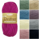 King Cole Subtle Drifter Dk Super Soft Knitting Yarn Cotton+ Wool + Acrylic 100g