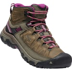 Keen Women's Targhee III Waterproof Mid Weiss/Boysberry, 36