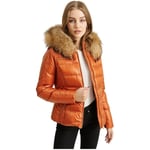 Doudounes Rockandblue  Doudoune a capuche femme  Ref 58436 Orange