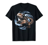 Bearded Dragon Reptile Lizard Gamer Headphones Controller T-Shirt