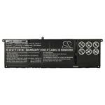 vhbw 1x Batterie compatible avec Dell Inspiron 13 5310, 14 5418, 14 5410, 15 3511, 15 3510, 15 3515 ordinateur portable (3500mAh, 15V, Li-polymère)