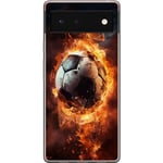 Mobilskal till Google Pixel 6 med Fotboll motiv