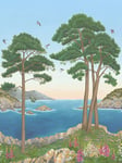 Osborne & Little Coastline Wallpaper Panel, W7680-03