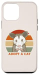 iPhone 12 mini ADOPT A CAT Funny Possum Opossum Street Cats Cute Kitty Meme Case