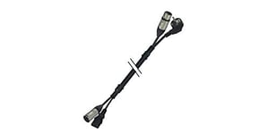 Audibax Câble XLR Mâle vers XLR Femelle - Longueur 10 Mètres - Connecteurs OFC à Haute Transmission de Signal - Prise 220V Incluse - Enduit PVC - Isolation Maximale - Diamètre 6 mm