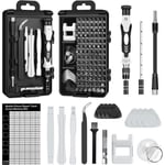 Kit Tournevis De Précision, 120 en 1 Mini Tournevis Kit Outil Informatique pour PC, MacBook, iPhone, Lunettes, Montre, Smartphone