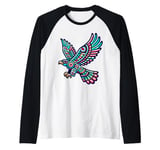 Thunderbird Native American Indian Raglan Baseball Tee