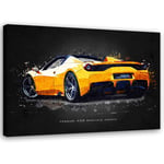 Image sur toile, Ferrari 458 Aperta - Gab Fernando - 120x80