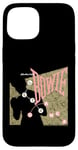 Coque pour iPhone 15 David Bowie Let's Dance Rose et Or